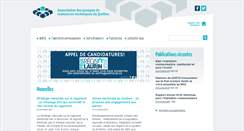 Desktop Screenshot of agrtq.qc.ca